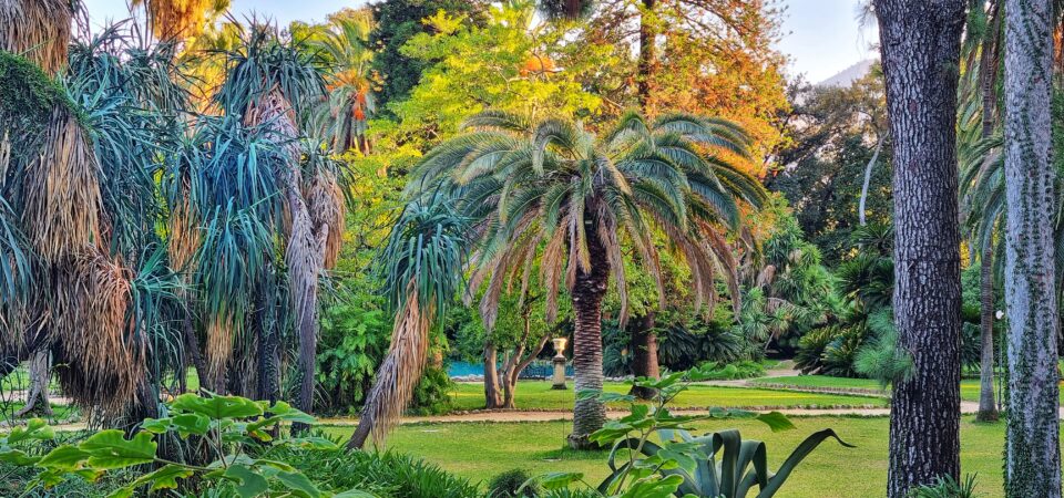 Giardino romantico villa tasca palermo